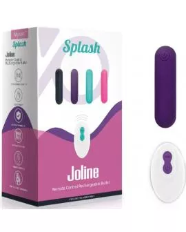 ARMONY - SPLASH JOLINE VIBRATOR BULLET SILIKON FERNBEDIENUNG 10 VIBRATIONEN 6.5 X 1.5 CM LILA