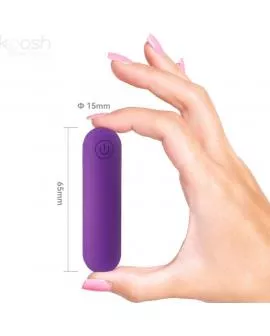 ARMONY - SPLASH JOLINE VIBRATOR BULLET SILIKON FERNBEDIENUNG 10 VIBRATIONEN 6.5 X 1.5 CM LILA