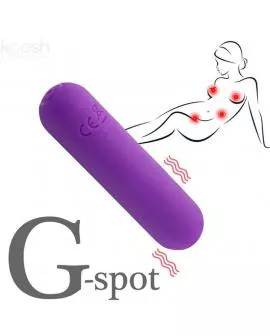 ARMONY - SPLASH JOLINE VIBRATOR BULLET SILIKON FERNBEDIENUNG 10 VIBRATIONEN 6.5 X 1.5 CM LILA