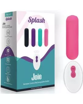ARMONY - SPLASH JOIE VIBRATOR BULLET SILIKON FERNBEDIENUNG 10 VIBRATIONEN 75 X 19 CM ROSA