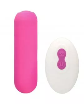 ARMONY - SPLASH JOIE VIBRATOR BULLET SILIKON FERNBEDIENUNG 10 VIBRATIONEN 75 X 19 CM ROSA