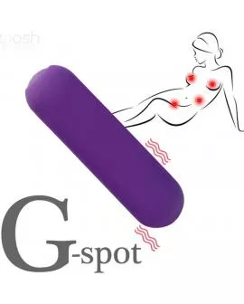 ARMONY - SPLASH JOIE VIBRATOR BULLET SILIKON FERNBEDIENUNG 10 VIBRATIONEN 75 X 19 CM LILA