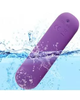 ARMONY - SPLASH JOIE VIBRATOR BULLET SILIKON FERNBEDIENUNG 10 VIBRATIONEN 75 X 19 CM LILA