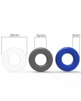ARMONY - TITAN LOVE DONUT RING MEHRERE FARBEN