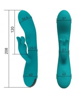 ARMONY - DANCING BUNNY VIBRATOR RABBIT 10 GESCHWINDIGKEITEN GRÜN