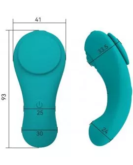 ARMONY - PLEASURE PANTY VIBRATOR FERNBEDIENUNG 3 GESCHWINDIGKEITEN GRÜN