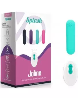 ARMONY - SPLASH JOLINE VIBRATOR BULLET SILIKON FERNBEDIENUNG 10 VIBRATIONEN 65 X 15 CM GRÜN
