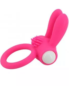ARMONY - MR BUNNY VIBRATORRING SILIKON ROSA