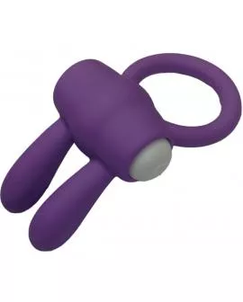 ARMONY - MR BUNNY VIBRATORRING SILIKON LILA
