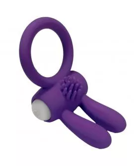 ARMONY - MR BUNNY VIBRATORRING SILIKON LILA