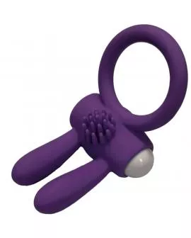 ARMONY - MR BUNNY VIBRATORRING SILIKON LILA