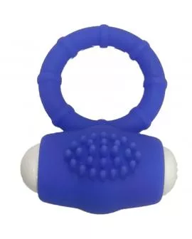 ARMONY - POWER O VIBRATORRING SILIKON BLAU