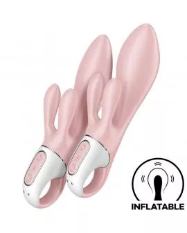 SATISFYER - AIR PUMP BUNNY 3 AUFBLASBARER KANINCHENVIBRATOR ROSA