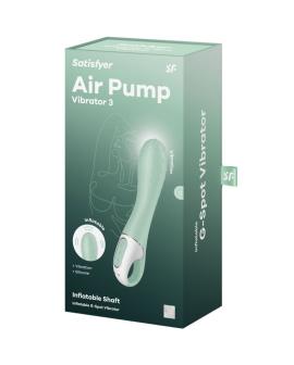 Satisfyer Air Pump Vibrator 3 - Aufblasbarer G-Punkt Mint