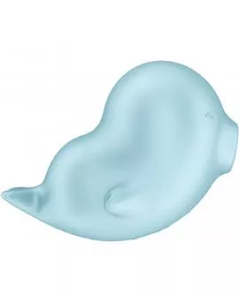 SATISFYER - SASSY SEAL STIMULATOR & VIBRATOR BLAU