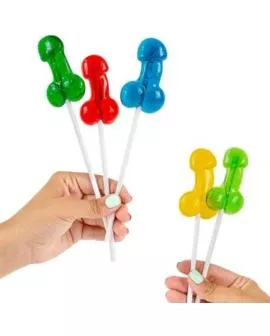 SECRETPLAY - DISPLAY SORTIMENT PENIS-LUTSCHER MIT ALKOHOL 40 EINHEITEN