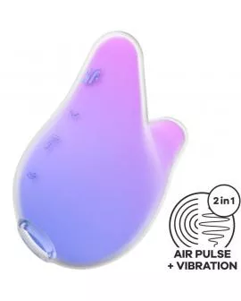 SATISFYER - MERMAID VIBES STIMULATOR & VIBRATOR VIOLETT UND ROSA