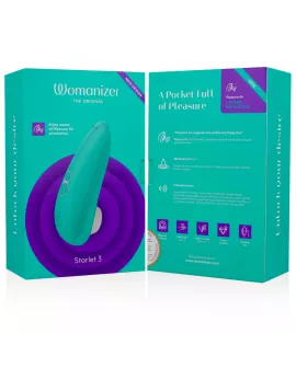 WOMANIZER - STARLET 3 KLITORALSTIMULATOR TÜRKIS
