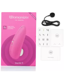 WOMANIZER - STARLET 3 KLITORALSTIMULATOR ROSA