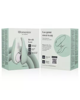 WOMANIZER - LIBERTY 2 KLITORIS-STIMULATOR & SAUGER HELLGRÜN
