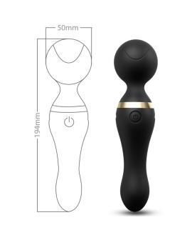ARMONY - FREEZA MASSAGER & VIBRATOR SUPER FLEXIBLER KOPF SCHWARZ