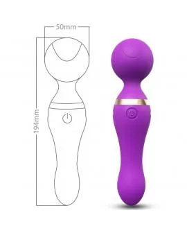 ARMONY - FREEZA MASSAGER & VIBRATOR SUPER FLEXIBLER KOPF LILA