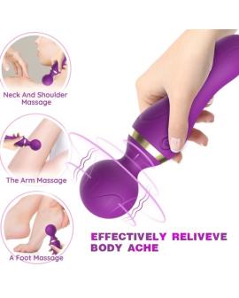 ARMONY - FREEZA MASSAGER & VIBRATOR SUPER FLEXIBLER KOPF LILA