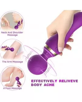 ARMONY - FREEZA MASSAGER & VIBRATOR SUPER FLEXIBLER KOPF LILA