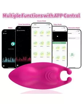 ARMONY - HONEYBEE TRAGBARES HÖSCHENVIBRATOR G-SPOT FUCHSIA -KOSTENLOSE APP