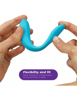 We-Vibe Sync Go Dual Stimulator - Türkis