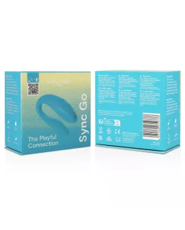We-Vibe Sync Go Dual Stimulator - Türkis