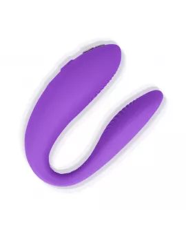 We-Vibe Sync Go Dual Stimulator Violett - Paar-Vibrator