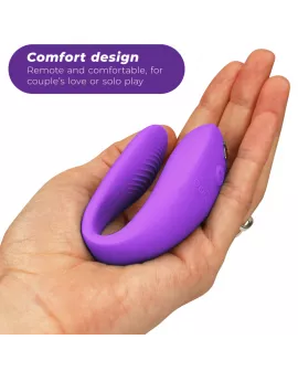 We-Vibe Sync Go Dual Stimulator Violett - Paar-Vibrator