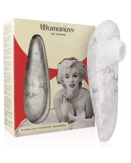 WOMANIZER - MARILYN MONROE CLASSIC 2 KLITORALSTIMULATOR, WEISSER MARMOR