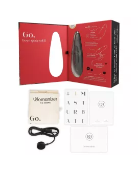 WOMANIZER - MARILYN MONROE CLASSIC 2 KLITORALSTIMULATOR AUS SCHWARZEM MARMOR
