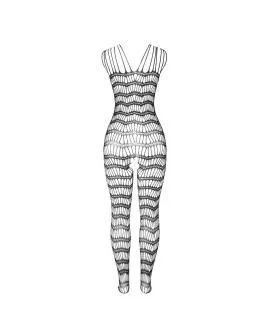 Subblime Netz-Bodystocking ohne Schritt - Schwarz