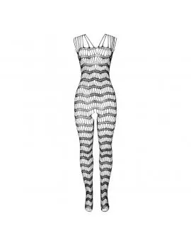 SUBBLIME - 951696 NETZ-BODYSTOCKING OHNE SCHRITT MIT TRGERN AN DEN SCHULTERN SCHWARZ EINE GRÖSSE