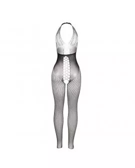 SUBBLIME - 951832 BODYSTOCKING MIT OFFENEM RÜCKEN UND KREUZDETAILS SCHWARZ EINE GRÖSSE