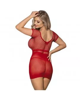 SUBBLIME - 951924 KURZES ROTES HKELKLEID MIT GRILL EINE GRÖSSE