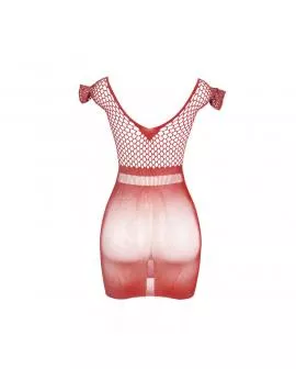 SUBBLIME - 951924 KURZES ROTES HKELKLEID MIT GRILL EINE GRÖSSE