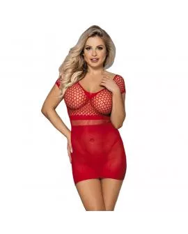 SUBBLIME - 951924 KURZES ROTES HKELKLEID MIT GRILL EINE GRÖSSE