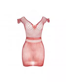 SUBBLIME - 951924 KURZES ROTES HKELKLEID MIT GRILL EINE GRÖSSE
