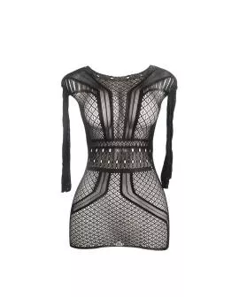 SUBBLIME Kurzes Netzkleid mit Nacktem Rücken - 951931