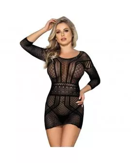 SUBBLIME - 951931 KURZES NETZKLEID MIT NACKTEM RÜCKEN EINE GRÖSSE