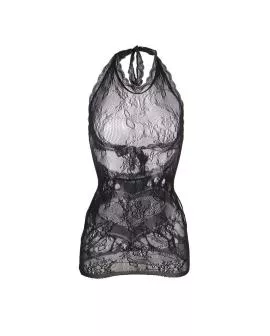 SUBBLIME - Kurzes Netzkleid mit Rücken- und Herzdetail Schwarz