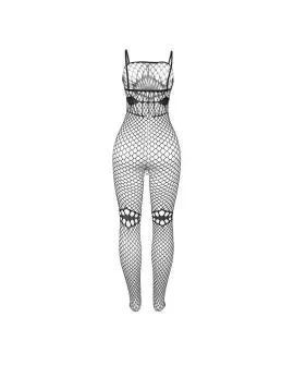 SUBBLIME - 952112 Netz-Bodystocking mit Details - Schwarz
