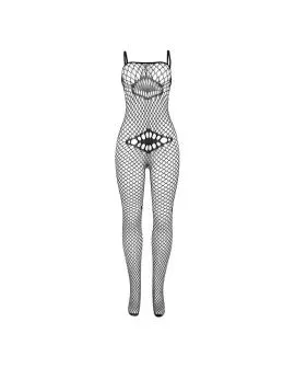 SUBBLIME - 952112 Netz-Bodystocking mit Details - Schwarz