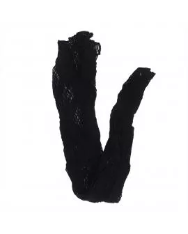 SUBBLIME - 952129 NETZ-BODYSTOCKING MIT KLEIDDESIGN UND BLUMENDETAILS SCHWARZ EINE GRÖSSE