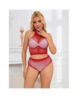 SUBBLIME - 952402 NETZSET MIT ROSA DIAMANTEN EINE GRÖSSE