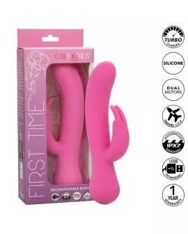 Calexotics First Time Rabbit Vibrator - Wiederaufladbar Rosa